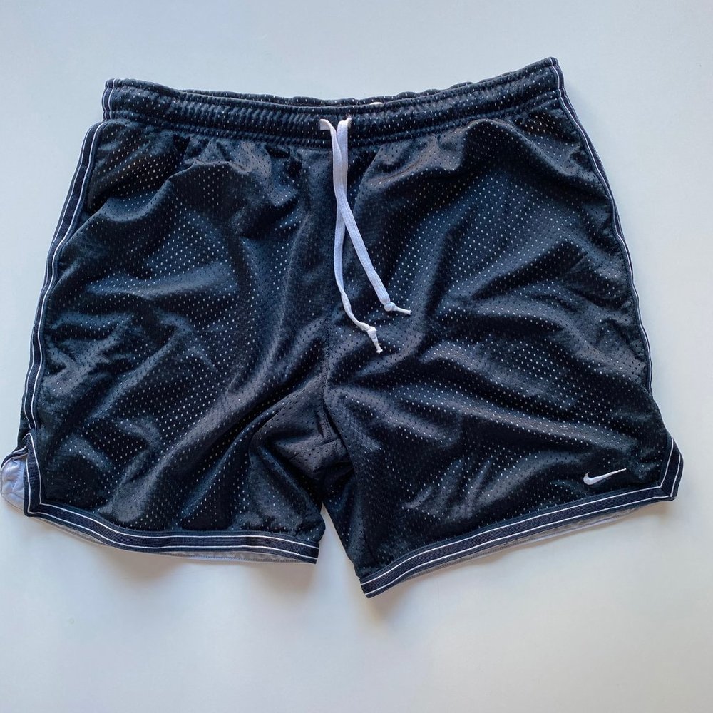 Men's Vintage Nike Athletic Shorts - Navy
